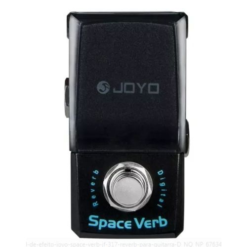 Pedal de Efeito Joyo Space Verb Jf-317 Reverb para Guitarra