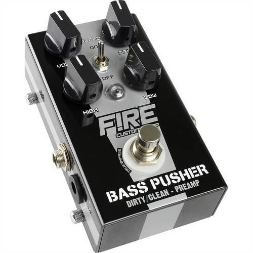 Pedal de Efeito para Baixo Bass Pusher 93 Fire