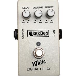 Pedal de Efeito para Guitarra Black Bug TWD White Delay