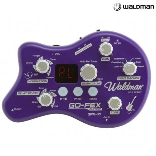 Pedal de Efeito para Guitarra GO FEX GFX-10 – WALDMAN