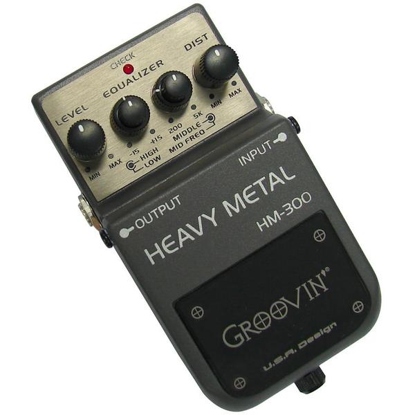 Pedal de Efeito para Guitarra Heavy Metal Hm300 Groovin