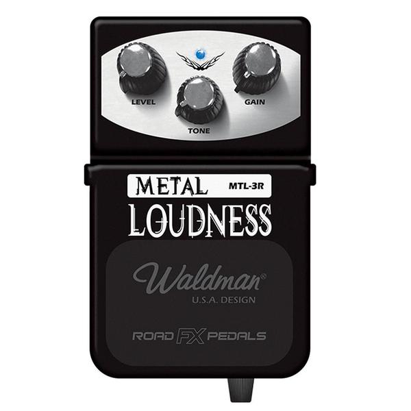 Pedal de Efeito para Guitarra Metal Loudness Mtl-3r Waldman