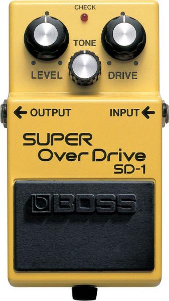 Pedal de Efeito para Guitarra Sd-1 Super Overdrive Boss