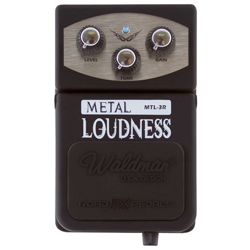 Pedal de Efeito Waldman Metal Loudness MTL-3R