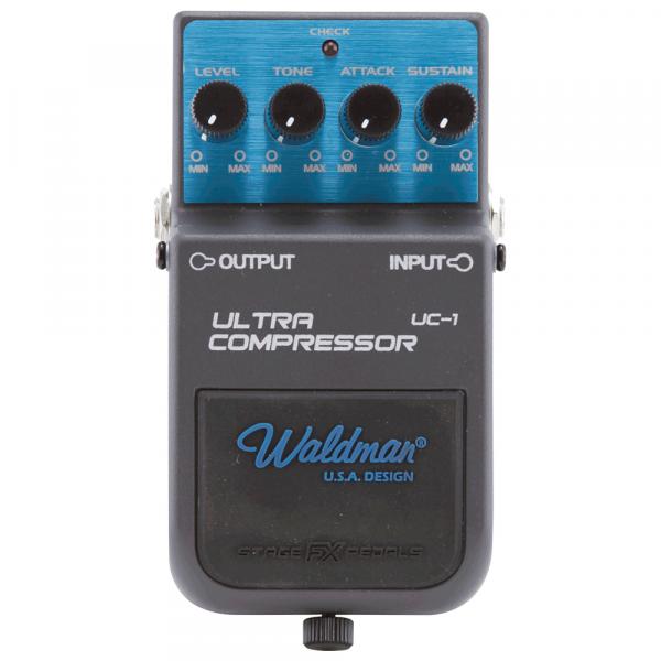 Pedal de Efeito Waldman Ultra Compressor Uc-1 para Guitarra
