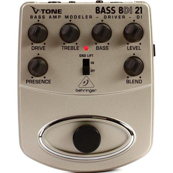 Pedal de Efeitos Behringer V-Tone Bass BDI21 Driver DI