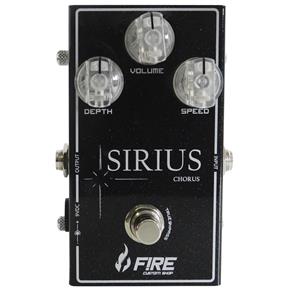 Pedal de Efeitos para Guitarra Fire Sirius Chorus