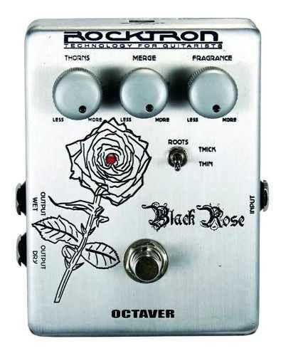 Pedal de Efeitos Rocktron Black Rose Octaver para Guitarra