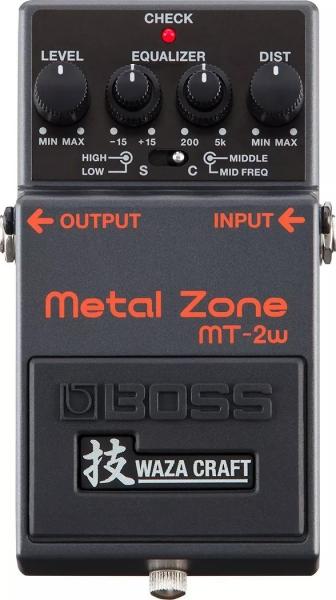 Pedal de Guitarra Boss Mt-2w Metal Zone Waza Craft Mt2w
