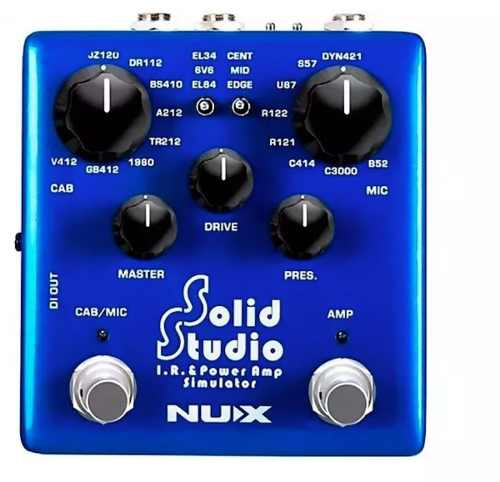 Pedal de Guitarra Nux Solid Studio Nss-5 Amp Simulator