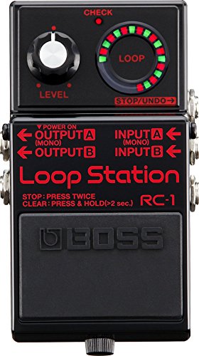 Pedal de Guitarra RC-1 BK Loop Station Boss
