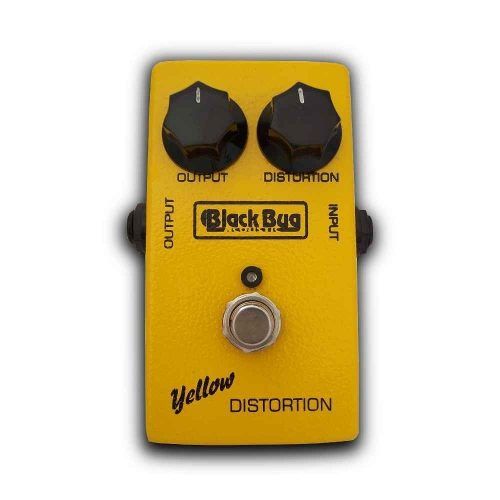 Pedal de Guitarra Yellow Distortion Tyd-2 Black Bug