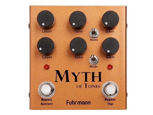 Pedal de Overdrive Fuhrmann Myth Of Tones