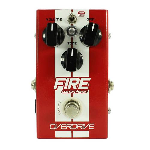 Pedal de Overdrive para Guitarra - Fire Custom Shop Overdrive