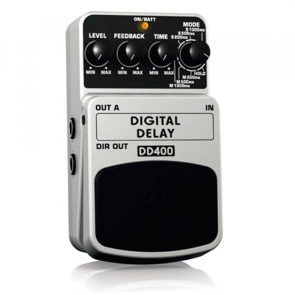 Pedal Delay para Guitarra Behringer DD400 Digital Delay