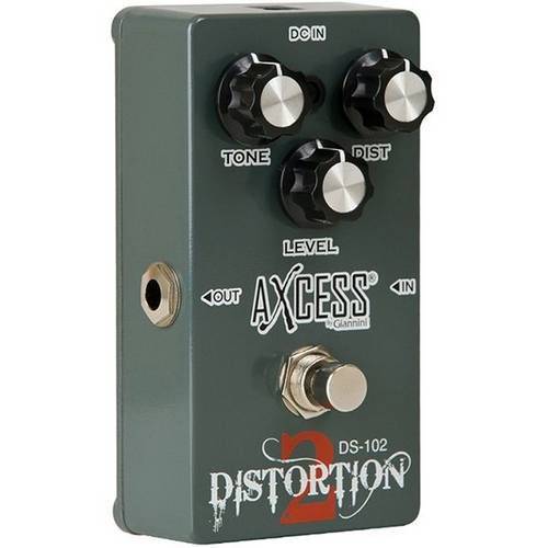 Pedal Distortion Giannini com 2 Chaves True Bypass