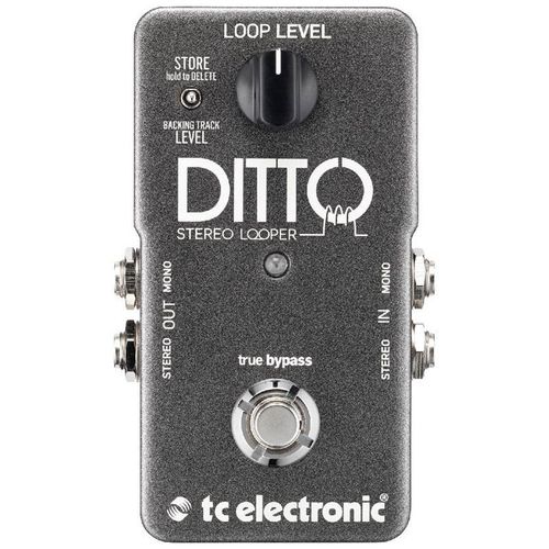 Pedal Ditto Stereo Looper - Tc Eletronic