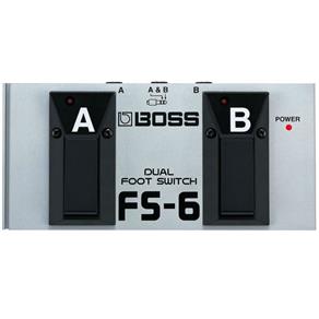 Pedal Dual Footswitch 2 em 1 FS-6 - Boss