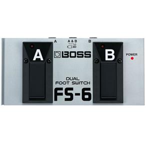 Pedal Dual Footswitch 2 em 1 FS6 - Boss