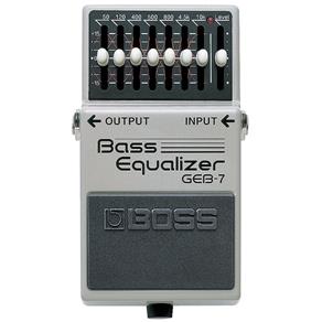 Pedal Efeito Contra Baixo Geb7 Bass Equalizer Boss Roland