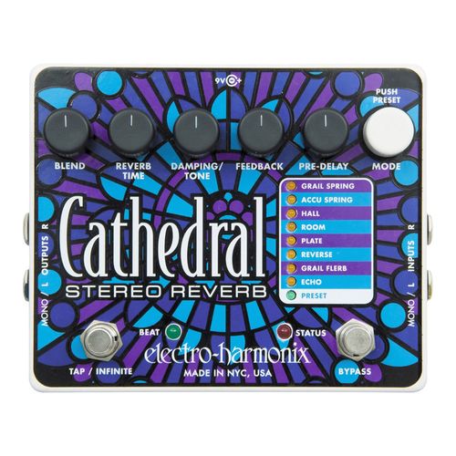 Pedal Electro-harmonix Cathedral Stereo Reverb - Cath