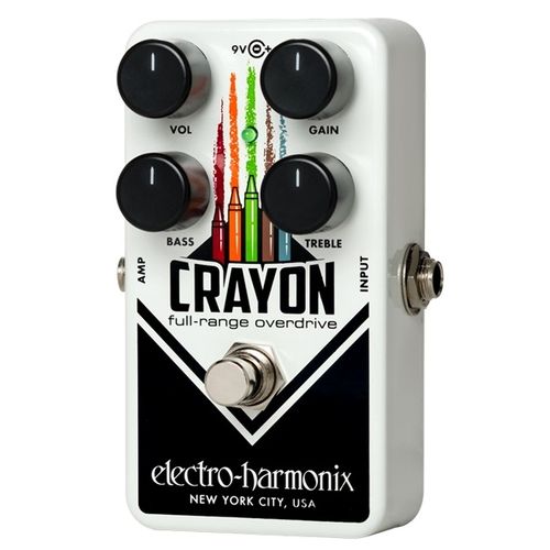 Pedal Electro-Harmonix Crayon Full-Range | Overdrive | para Guitarra