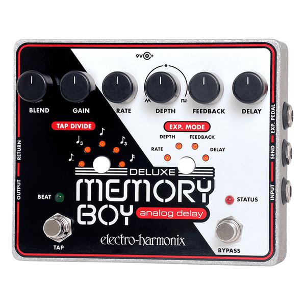Pedal Electro-Harmonix Deluxe Memory Boy Analog Delay Whith Tap Tempo