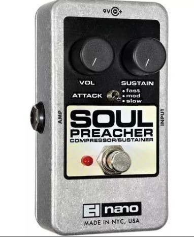 Pedal Electro Harmonix Soul Preacher Compressor Sustainer