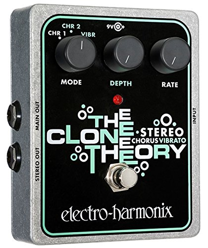 Pedal Electro-Harmonix Stereo Clone Theory Analog Chorus / Vibrato - Mclone Theory
