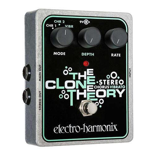 Pedal Electro-harmonix Stereo Clone Theory Analog Chorus / Vibrato - Mclonetheory