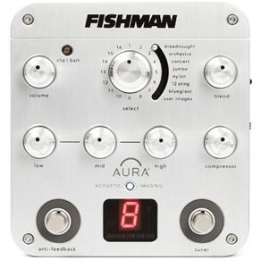 Pedal Equalizador Fishman Aura Spectrum DI para Violão