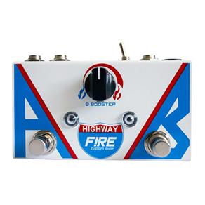 Pedal Fire Guitarra AB Box Seletor Canal Highway Booster