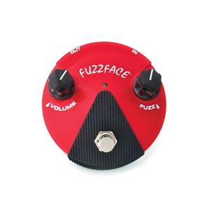 Pedal Germanium Fuzz Face Mini Distortion FFM2 Dunlop Vermelho