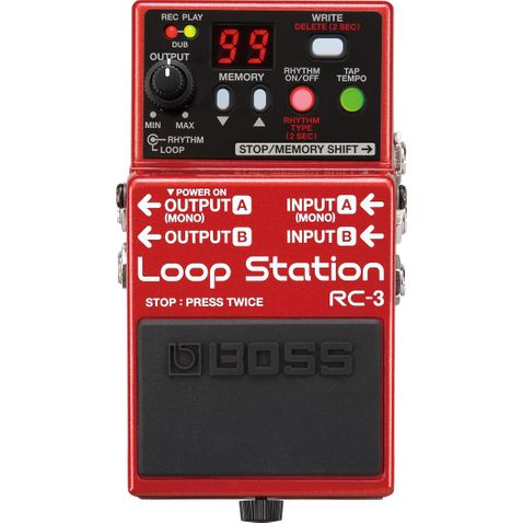 Pedal Guitarra Boss Rc 3 Loop Station