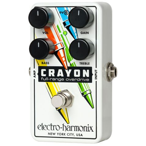 Pedal Guitarra Electro-harmonix Crayon 76 Full Range Overdrive