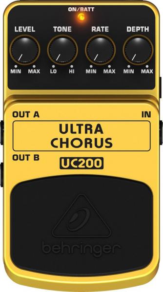 Pedal Guitarra Ultra Chorus UC200 Behringer