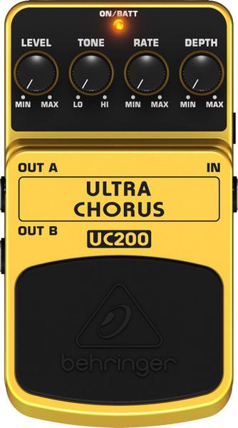 Pedal Guitarra Ultra Chorus UC200 Behringer