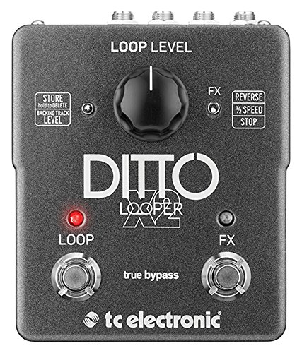 Pedal Looper Ditto X2 TC ELECTRONIC