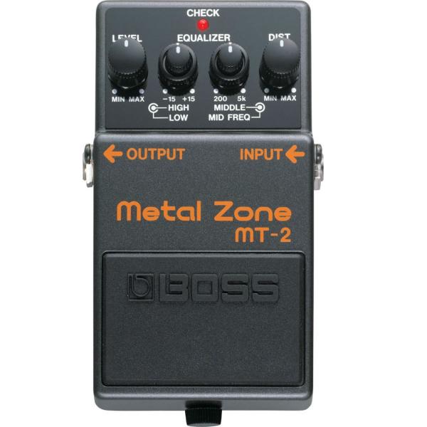 Pedal Metal Zone para Guitarra MT-2 - Boss