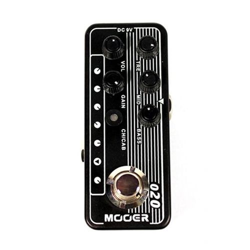 Pedal Mooer Blueno M020 | Pré Amp | para Guitarra