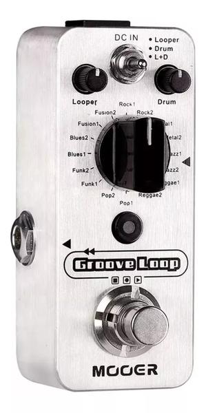 Pedal Mooer Micro Groove Loop Drum Machine Looper Pedal Mlp2