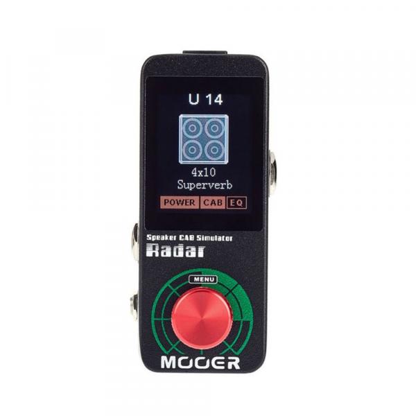 Pedal Mooer P/ Guitarra Simulador de Caixa Radar MS1 - PD1108 - Mooer Áudio