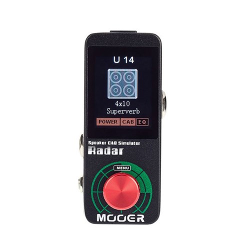 Pedal Mooer P/ Guitarra Simulador de Caixa Radar Ms1 - Pd1108