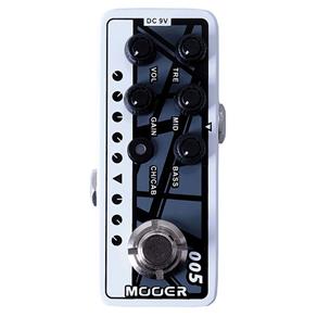 Pedal Mooer Pré Amp M005 - Amp EVH 5150 Fender III Van Halen