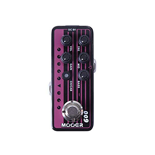 Pedal Mooer Pré Amplificador M009 BLACKNIGHT - PD1099