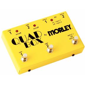 Pedal Morley Quad Box Selector - Amarelo