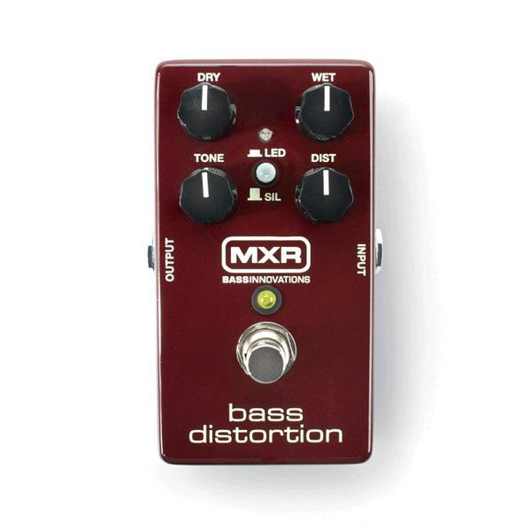 Pedal Mxr Bass Distortion Dunlop M85 Vinho