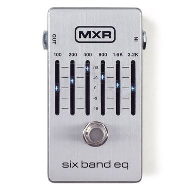 Pedal MXR M109S Six Band EQ Silver