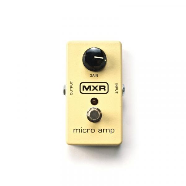 Pedal MXR Micro Amp Dunlop M133 Amarelo