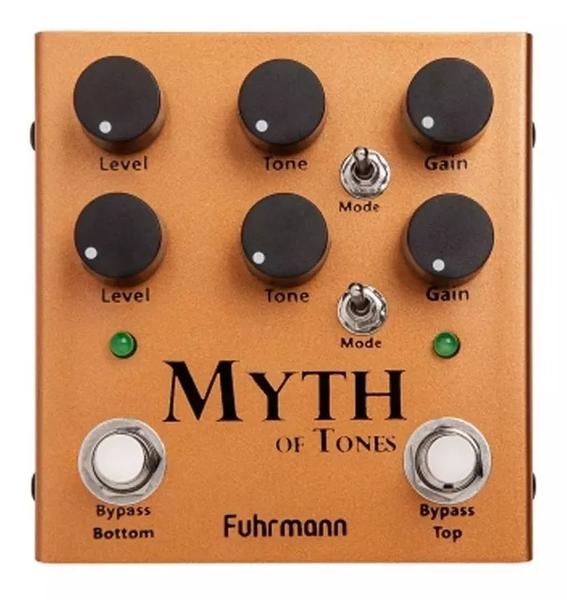 Pedal Myth Of Tones Fuhrmann Drive Duplo Sonoridade Transparente
